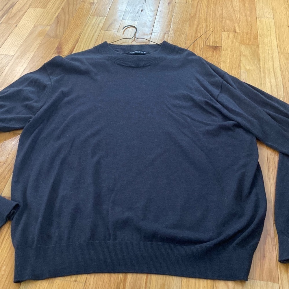 MEN’S Portocruz top. Grey. Size L